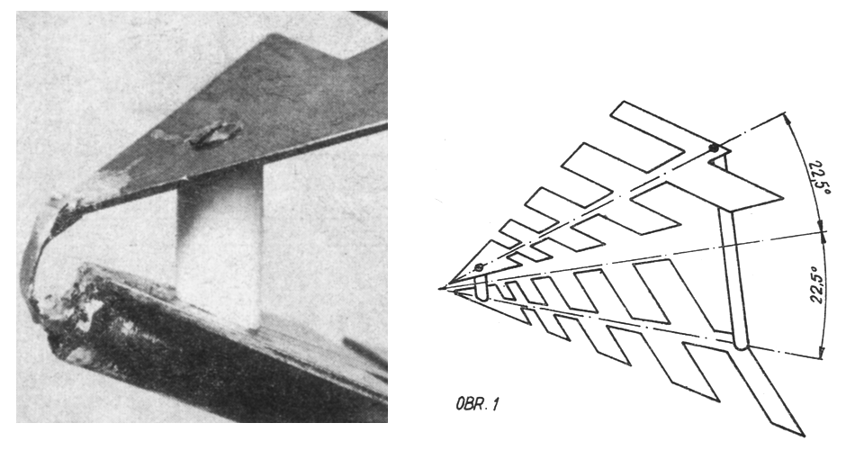 Simple antenna for the 1296 MHz band